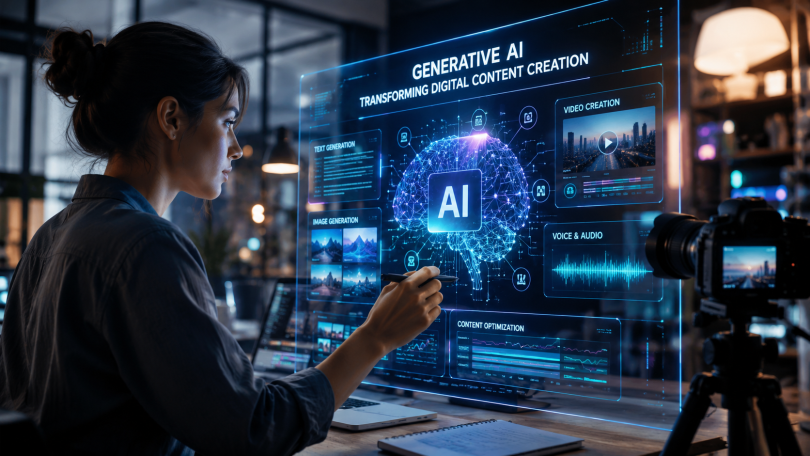 How Generative AI Is Transforming Digital Content Creation