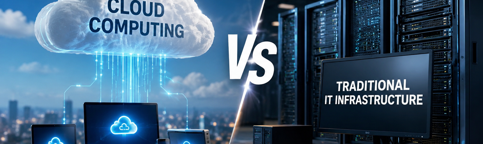 Cloud Computing vs Traditional IT Infrastructure Explained