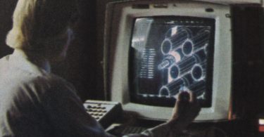 engineer using generative design software at workstation